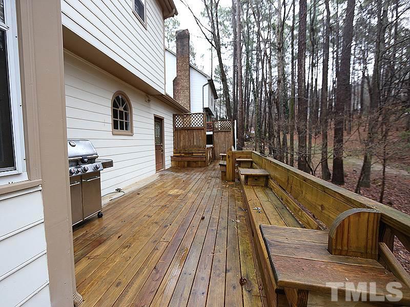 11957 Eagle Cliff Court Raleigh, NC 27613 - Photo 16 of 25 a view of deck with patio