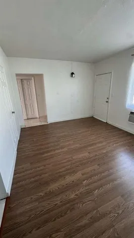 wooden floor in a room