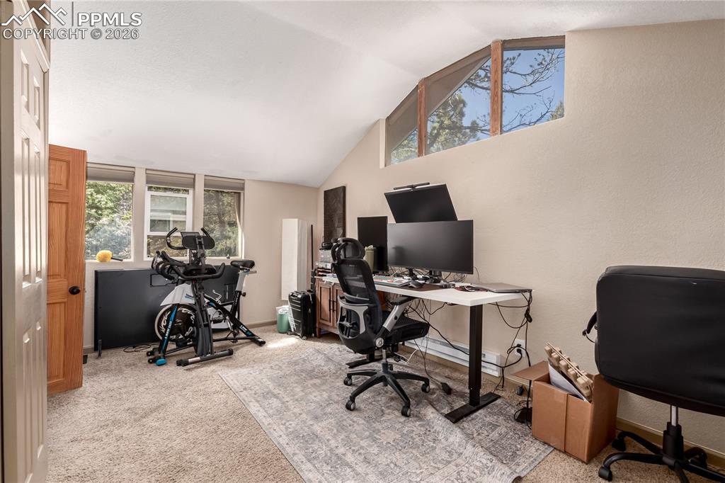 44 Anderson Road Florissant, CO 80816 - Photo 26 of 31 a view of a workspace with furniture and a window