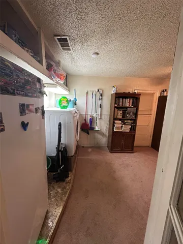 a view of a storage & utility room