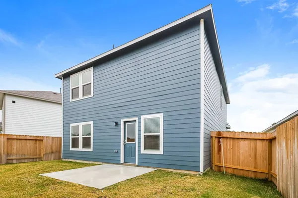 a backyard of a house