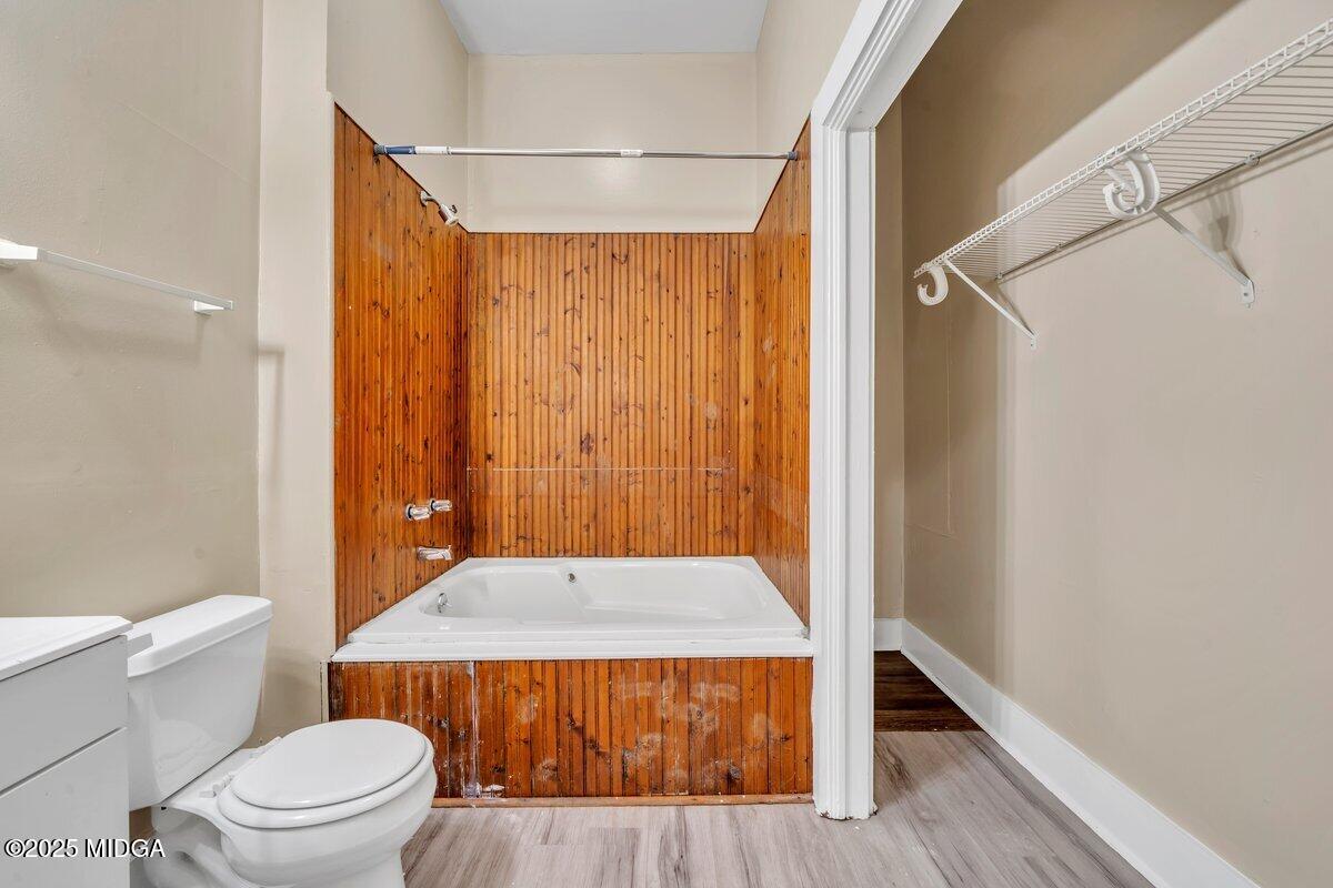 1873 Hardeman Avenue Macon, GA 31201 - Photo 18 of 25 a bathroom with a sink toilet and shower