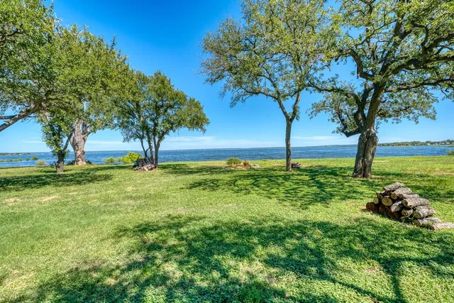 a view of an ocean and beach