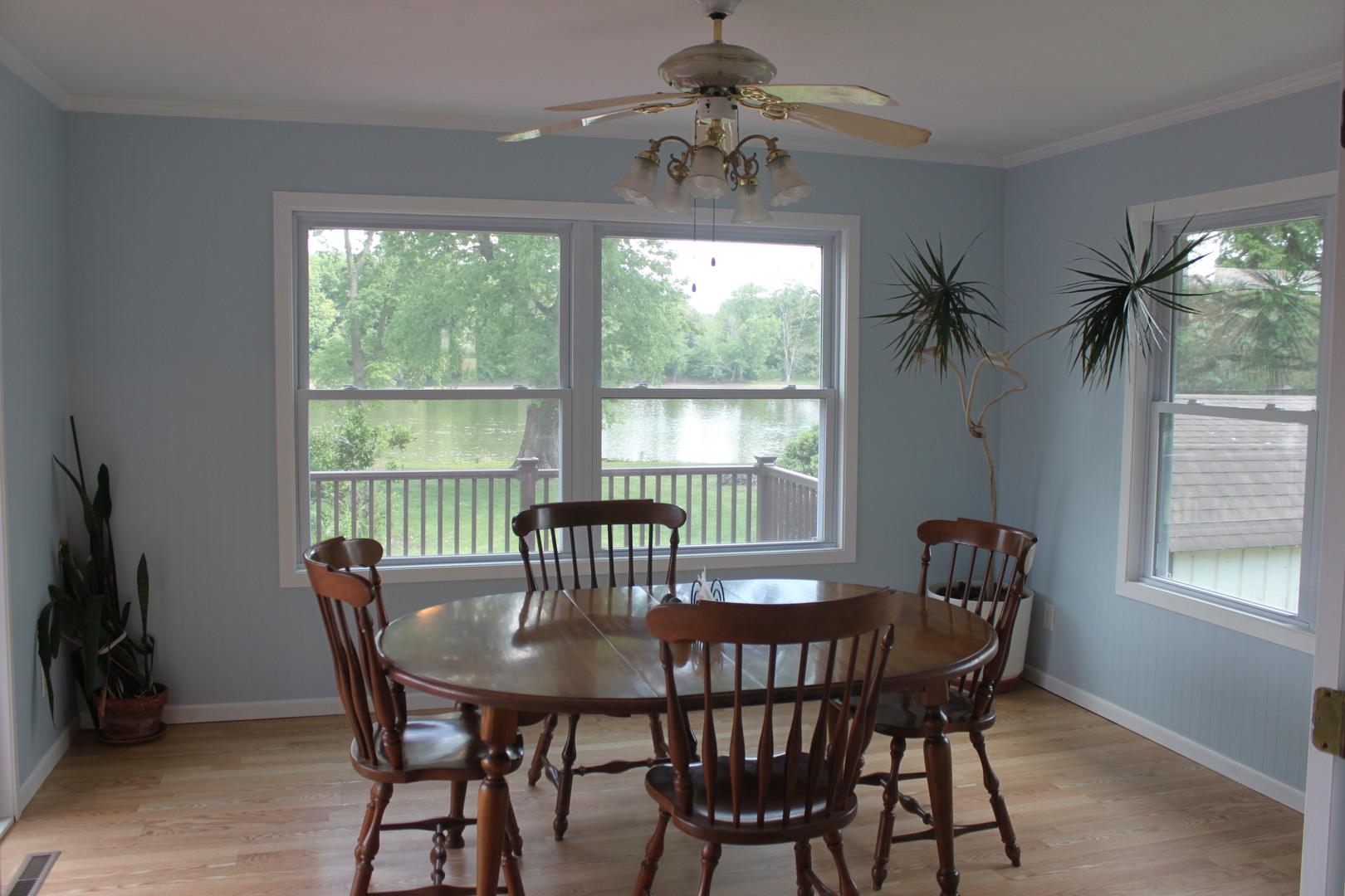 12892 Lawrence Road Sterling, IL 61081 - Photo 6 of 29 a view of a dining room with furniture window and outside view