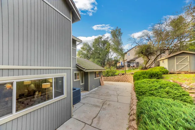 a view of a house with a deck