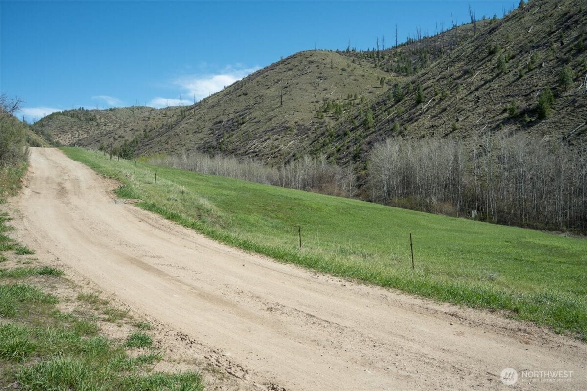0 Bisping Canyon Road Entiat, WA 98822 - Photo 18 of 23 a view of a mountain with a field
