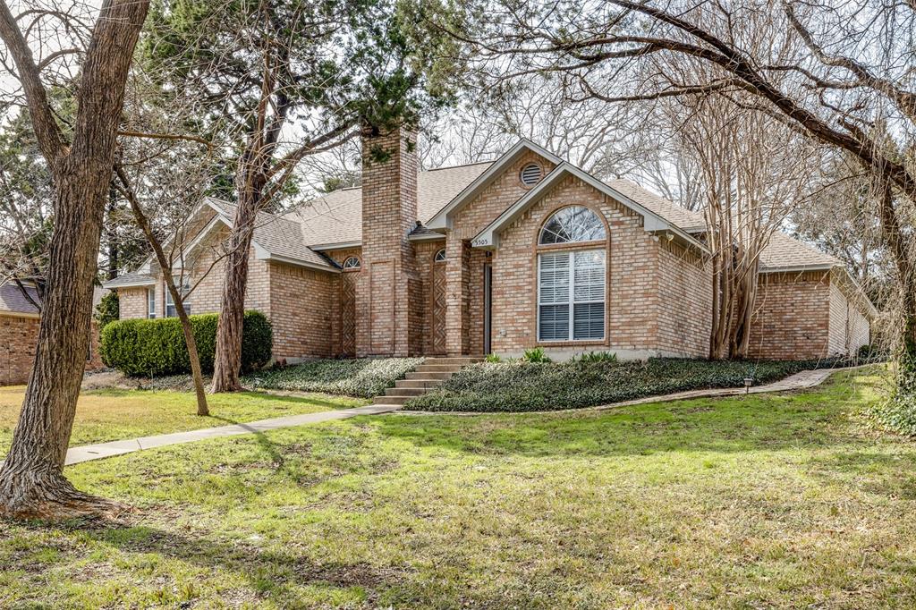 5505 Pleasant Ridge Road Dallas, TX 75236 - Photo 1 of 1 Front facade with a front lawn