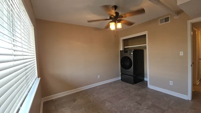 a view of a livingroom with a chandelier