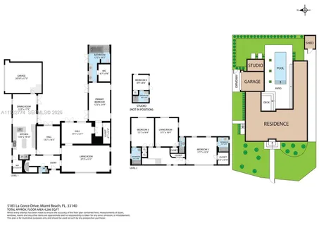 $4,499,999 | 5181 La Gorce Drive, Miami Beach, FL 33140