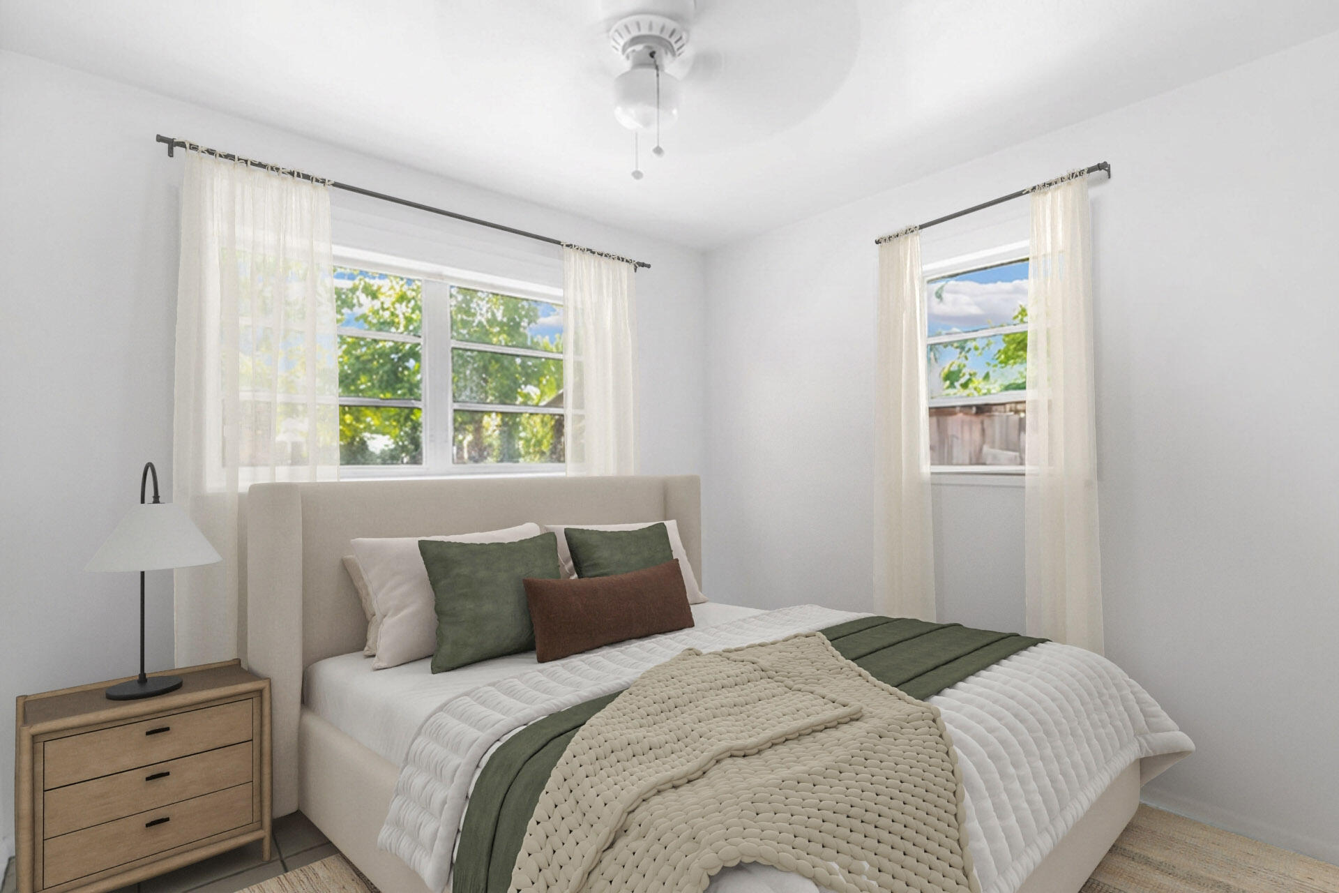 1614 Dennis Street Key West, FL 33040 - Photo 16 of 59 a bedroom with a bed and a window