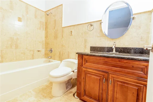 a view of a livingroom with a furniture