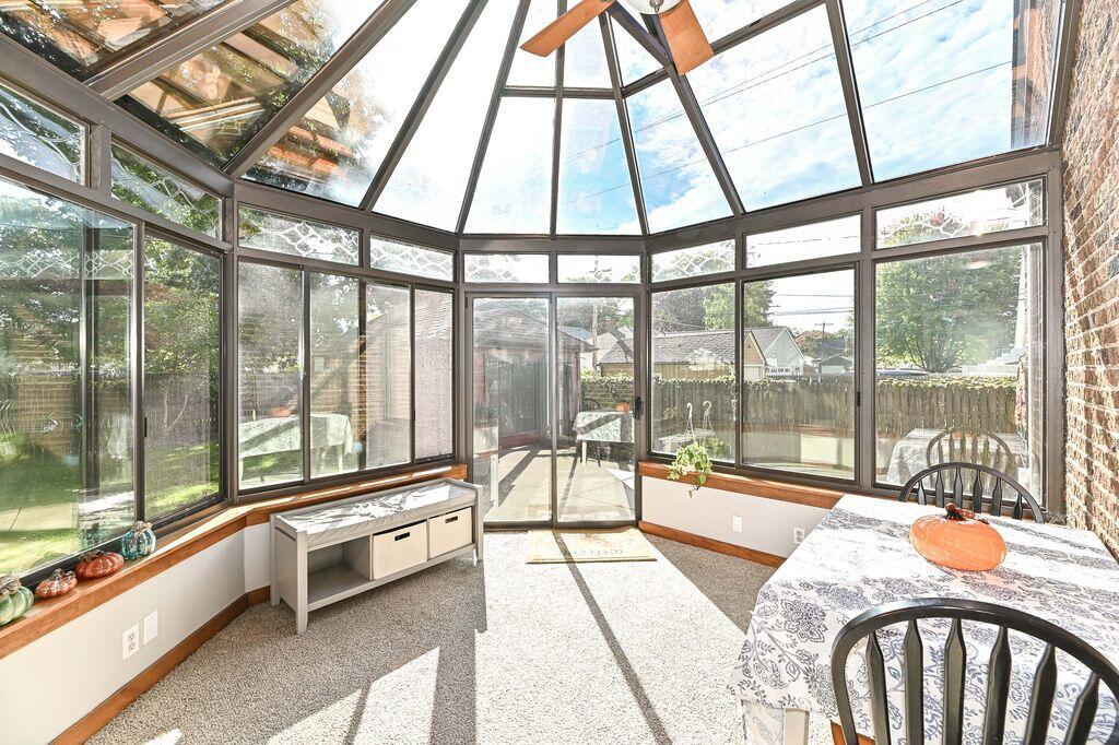 2715 Lasalle Street Racine, WI 53402 - Photo 21 of 35 AMAZING Solarium with peaceful view of yard