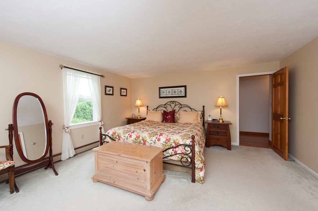 132 Howland Road Lakeville, MA 02347 - Photo 23 of 30 a bedroom with a bed and a dresser next to a window