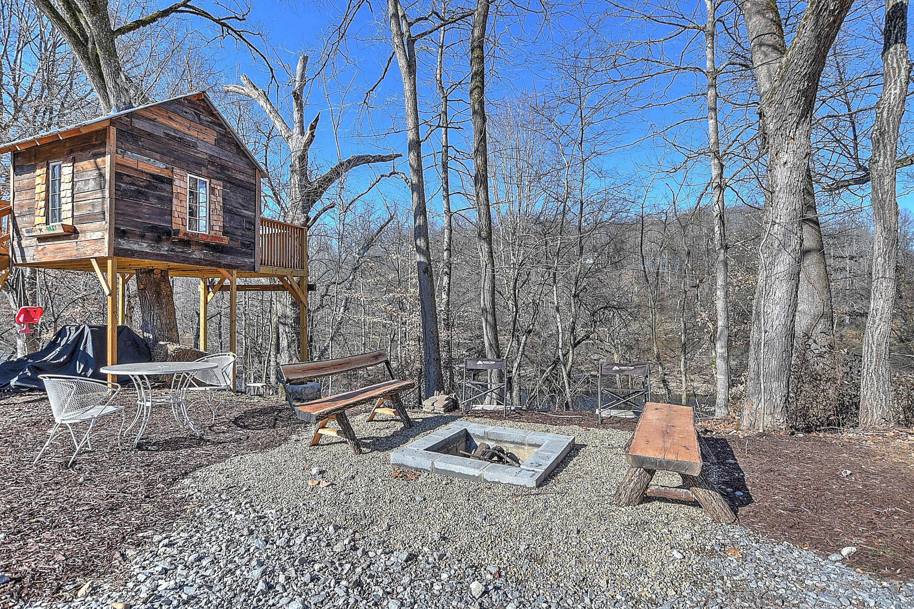 701 Earnest Road Chuckey, TN 37641 - Photo 24 of 35 Playhouse and Firepit