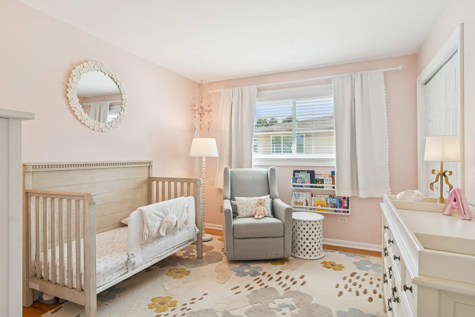 530 North Myrtle Avenue Elmhurst, IL 60126 - Photo 22 of 44 a bedroom with furniture and a large window