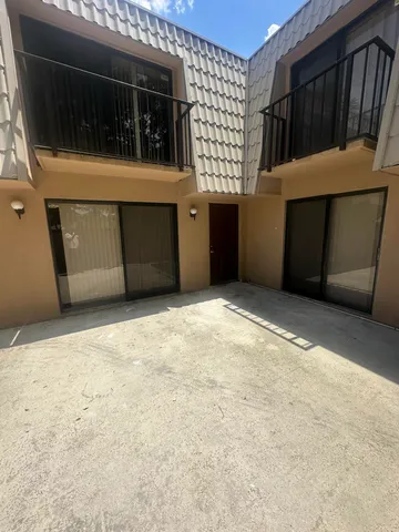 a view of front door