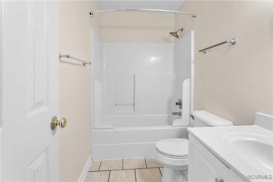 2605 Amherst Ridge Loop Colonial Heights, VA 23834 - Photo 13 of 20 Bathroom with toilet, tile patterned floors, vanit