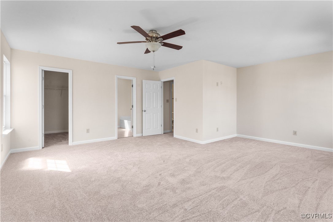 2605 Amherst Ridge Loop Colonial Heights, VA 23834 - Photo 15 of 20 Unfurnished bedroom with ceiling fan, a closet, ca