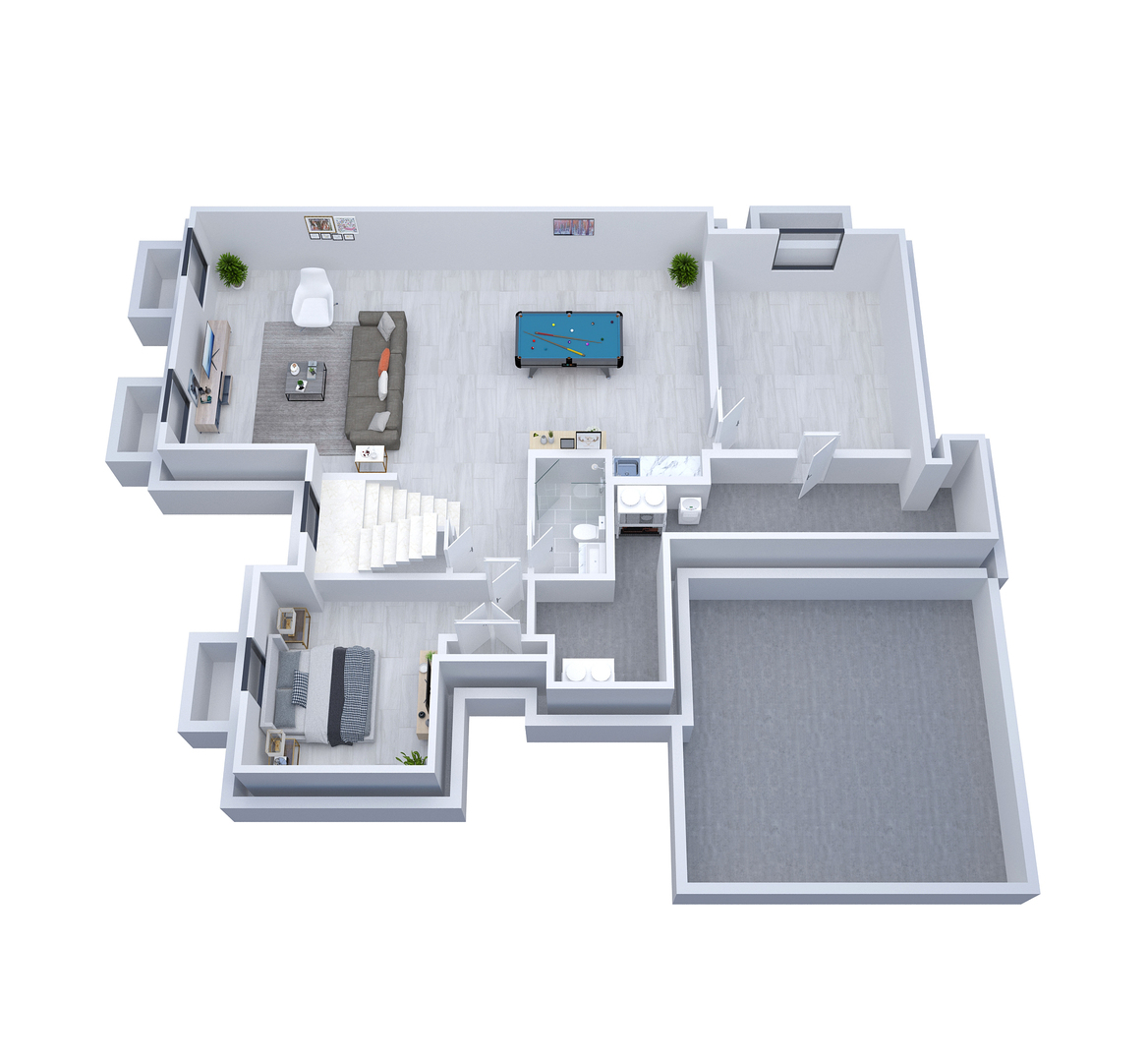 1031 Prairie Lawn Road Glenview, IL 60025 - Photo 4 of 11 a kitchen with cabinets and chairs