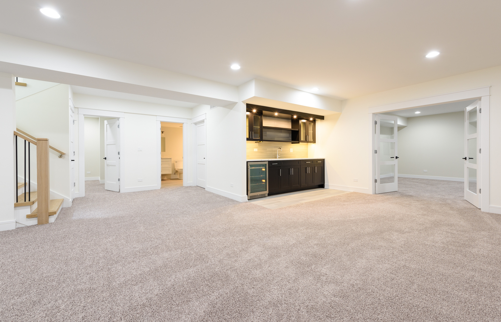 1031 Prairie Lawn Road Glenview, IL 60025 - Photo 8 of 11 a view of a livingroom with an empty space and a fireplace