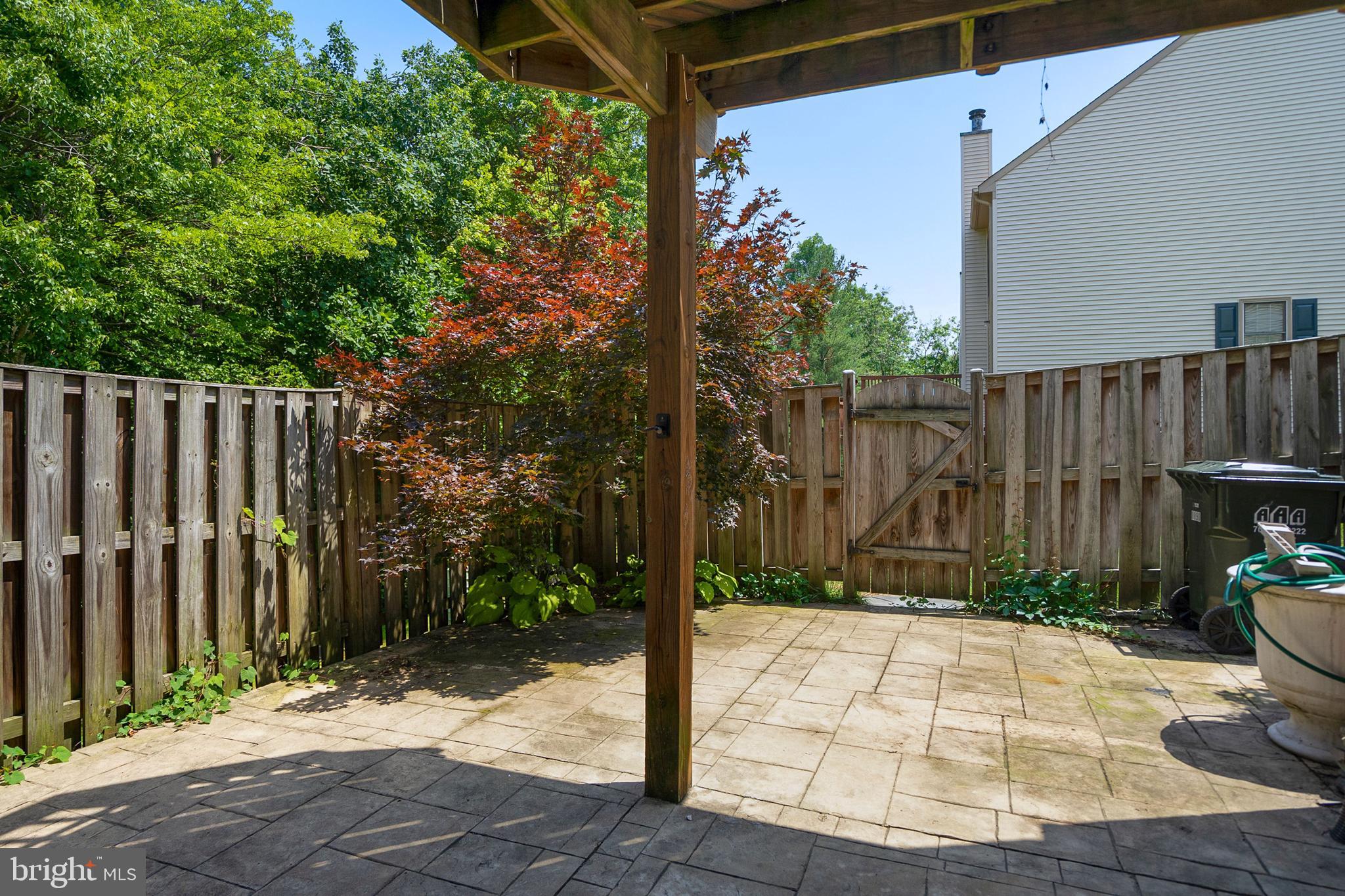 8890 Eagle Rock Lane Springfield, VA 22153 - Photo 36 of 39 Walk out to sunny patio