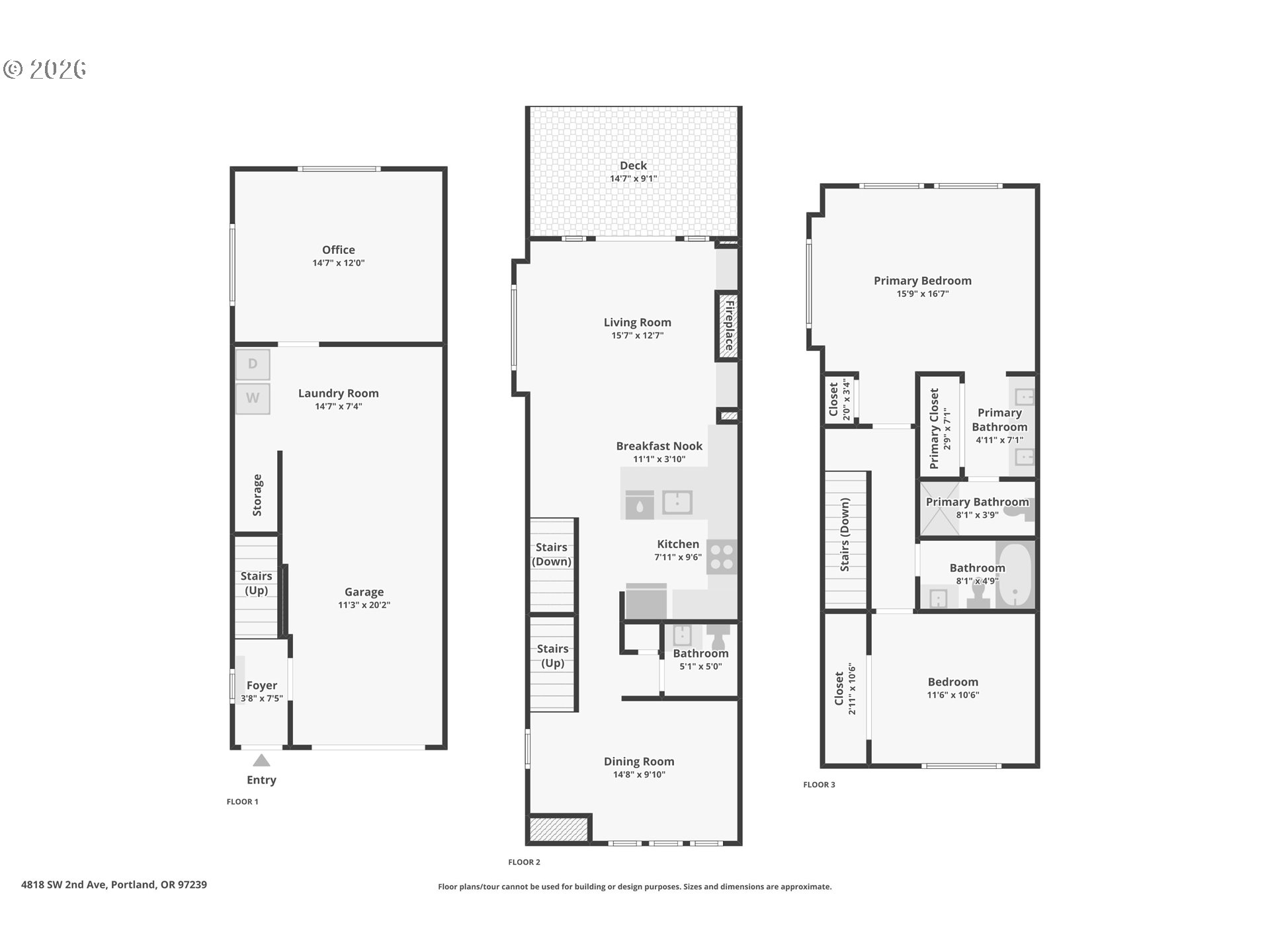 4818 Southwest 2nd Court Portland, OR 97239 - Photo 26 of 26 a picture of a bathroom with mirror