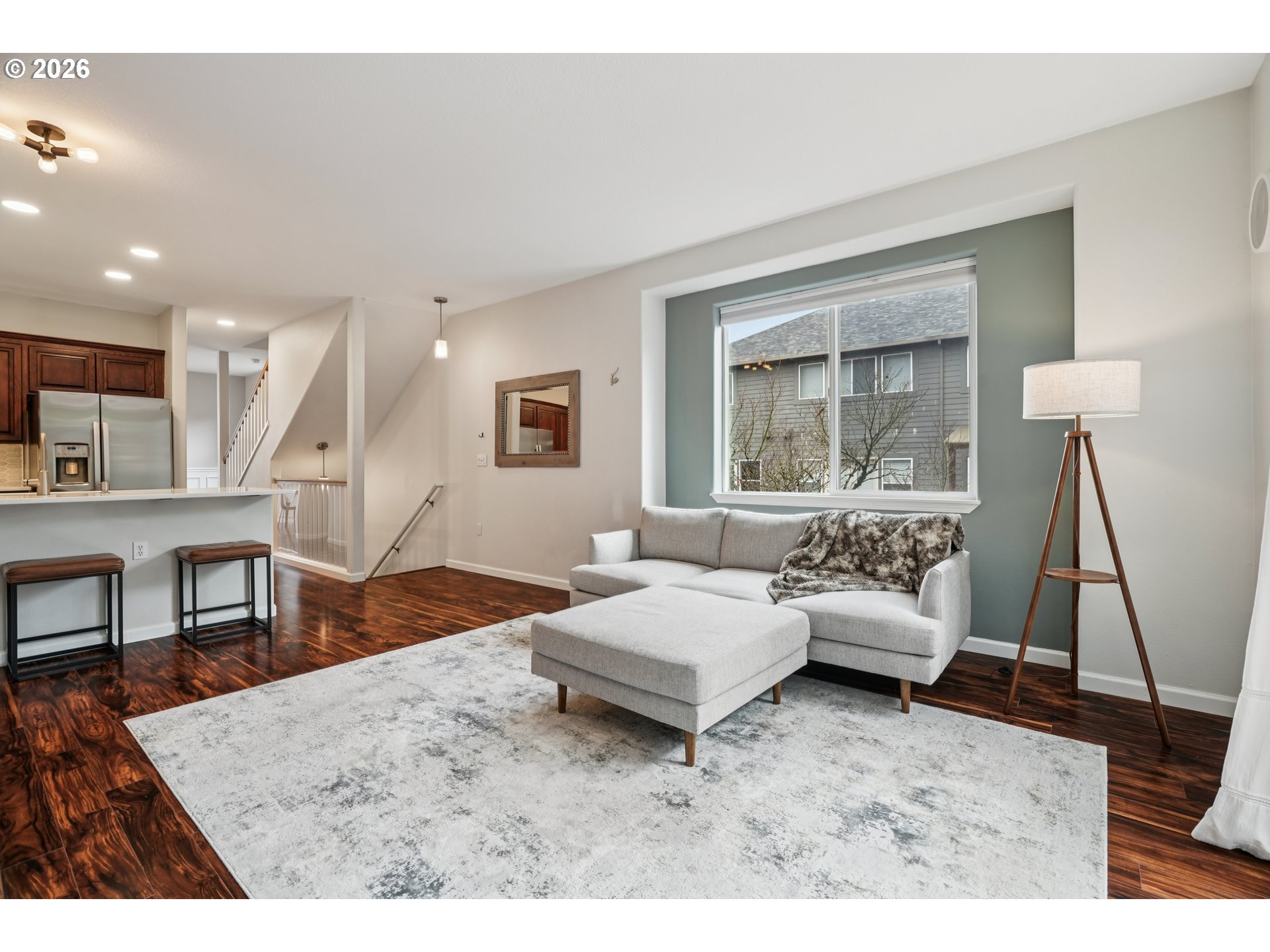 4818 Southwest 2nd Court Portland, OR 97239 - Photo 6 of 26 a living room with furniture and a table