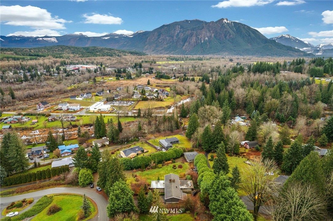 38131 Southeast 91st Street Snoqualmie, WA 98065 - Photo 3 of 40 an aerial view of residential building and trees