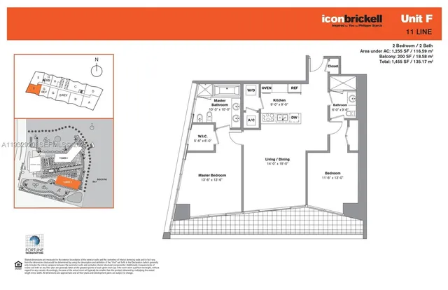 $919,000 | 495 Brickell Avenue, Unit 4011, Miami, FL 33131