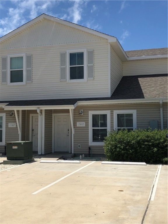 a house with a outdoor space
