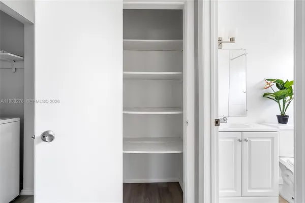 a view of a swimming pool and lake view