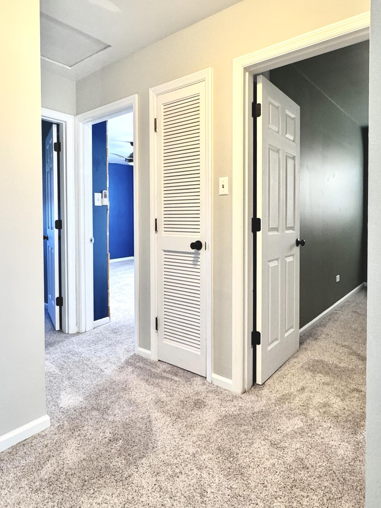 3429 42nd Street Highland, IN 46322 - Photo 13 of 42 a view of a hallway with wooden shelves