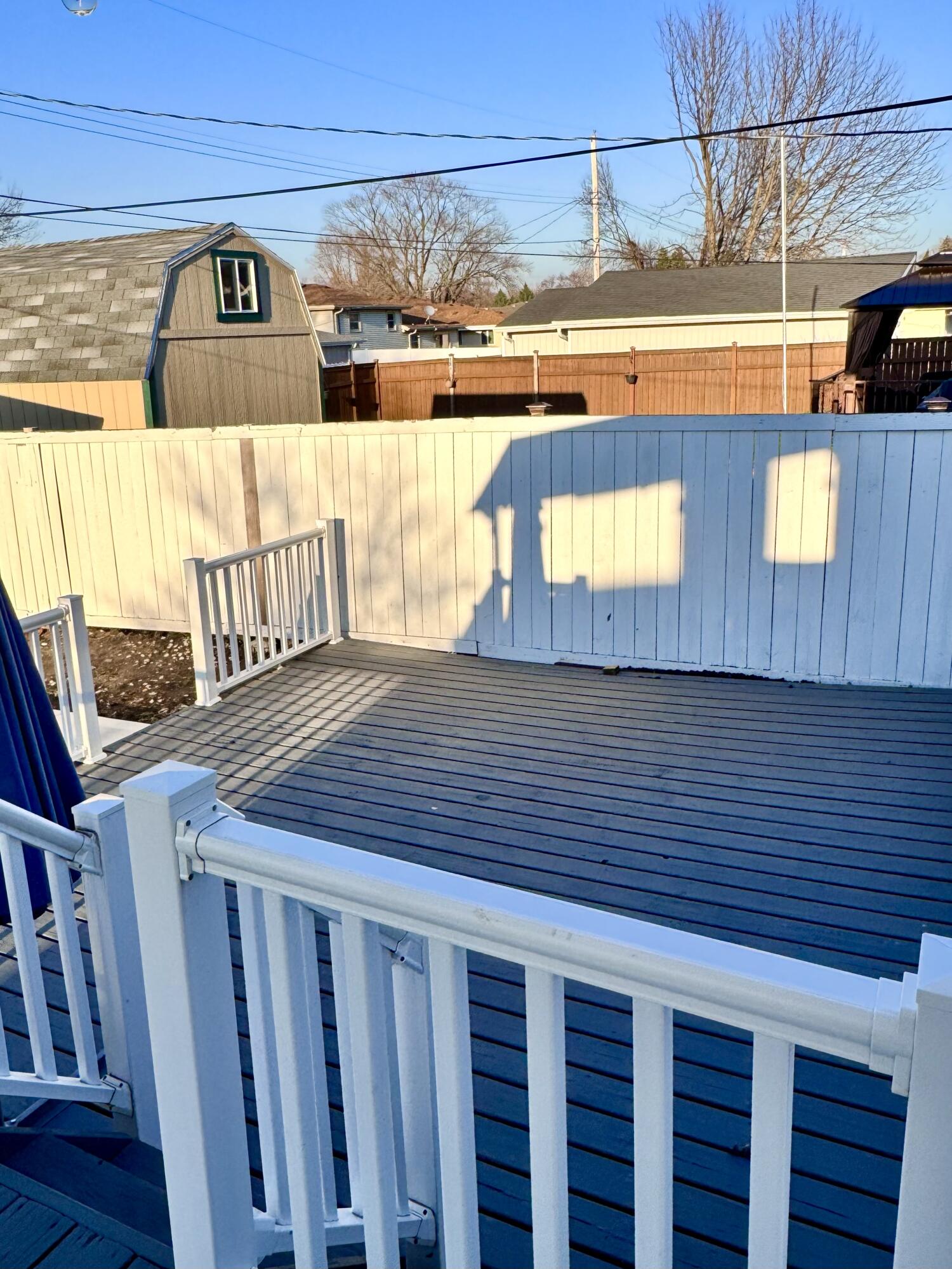 3429 42nd Street Highland, IN 46322 - Photo 42 of 42 a view of a balcony with two chairs
