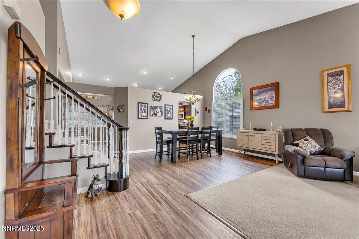 55 Ghost Rider Court Reno, NV 89511 - Photo 4 of 29 a living room with furniture and a wooden floor