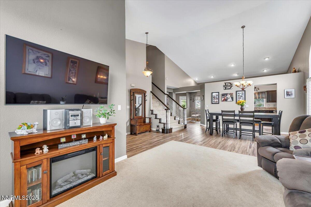55 Ghost Rider Court Reno, NV 89511 - Photo 6 of 29 a living room with furniture and wooden floor