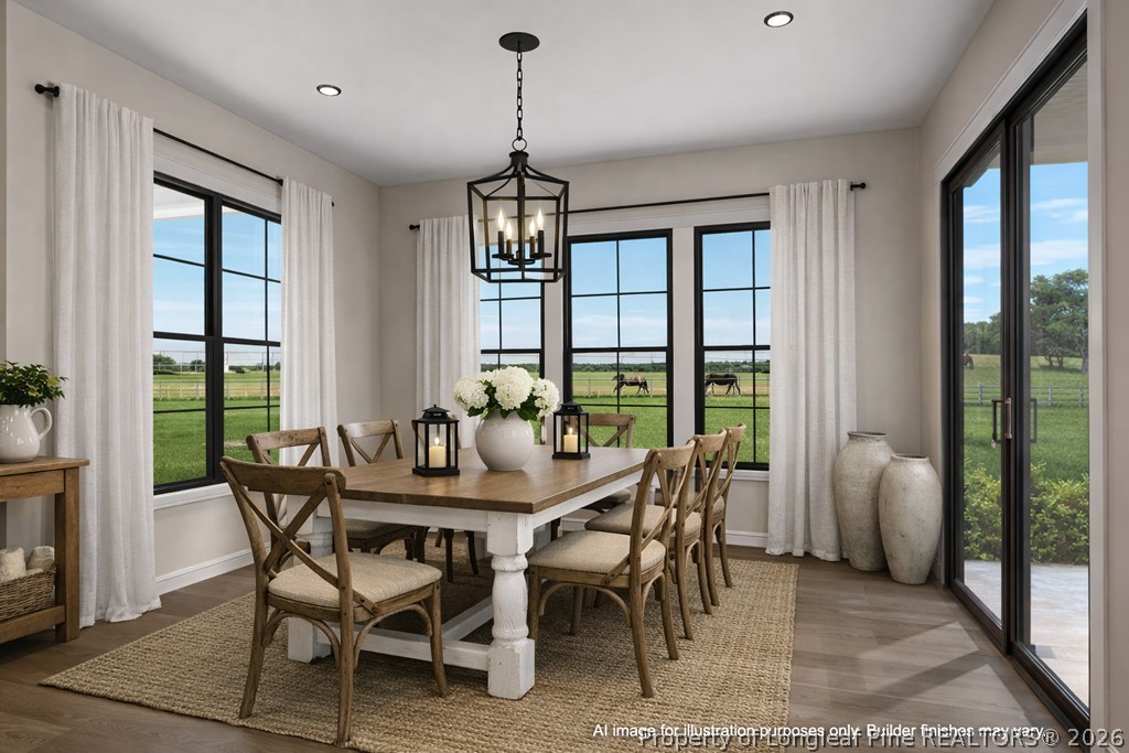0 Paddock Meadows Red Springs, NC 28377 - Photo 8 of 29 a view of a dining room with furniture window and outside view