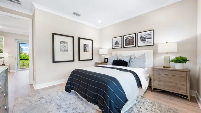 a view of outdoor space with a lake view