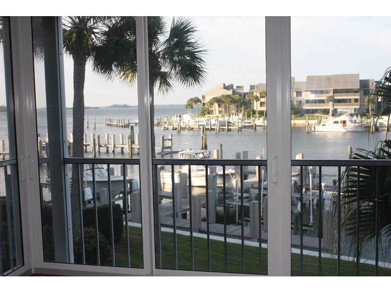 1901 Bay Road, Unit 203 Vero Beach, FL 32963 - Photo 12 of 22 a view of a city from a balcony