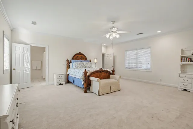 a view of a livingroom with a staircase