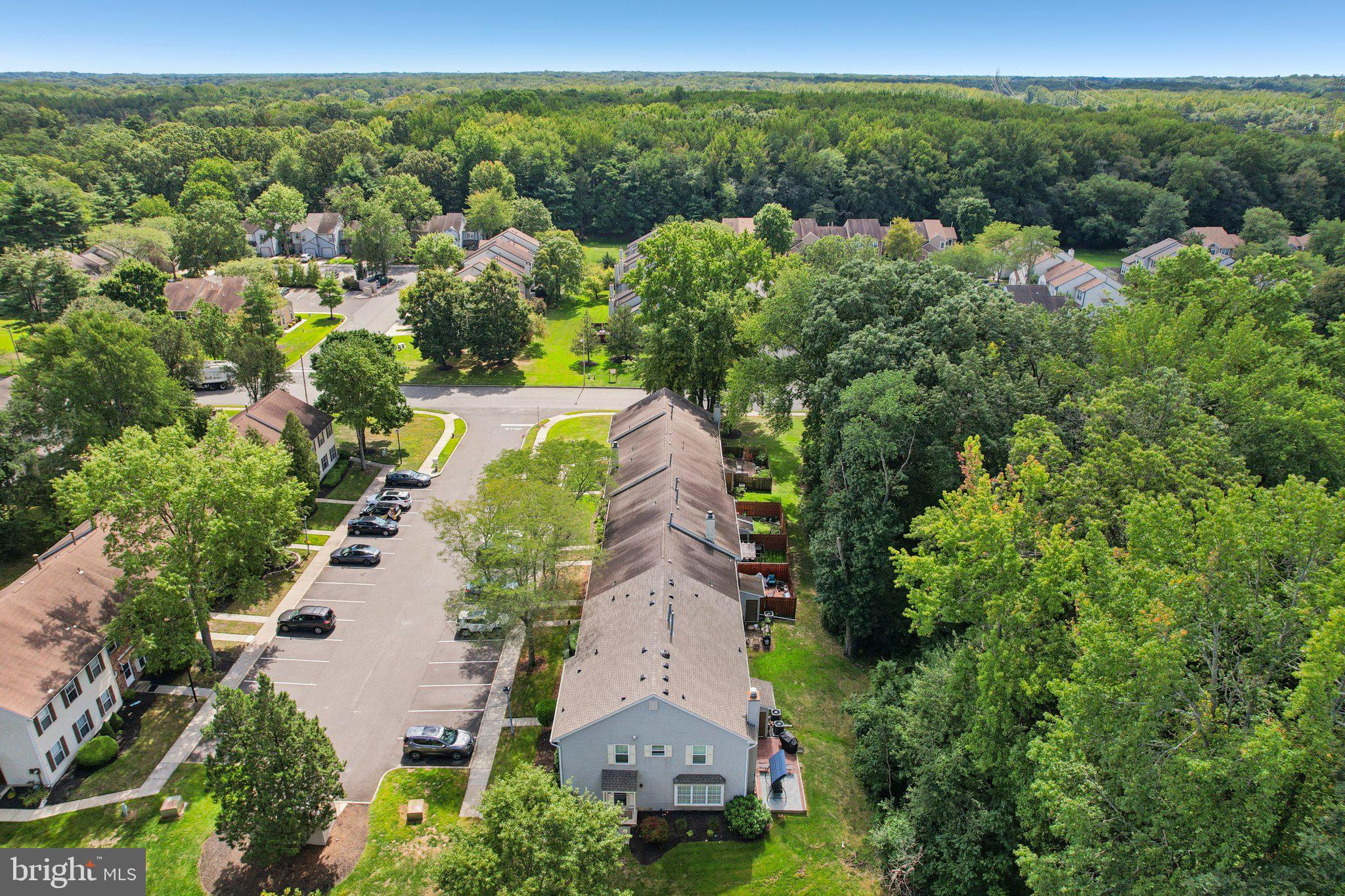 329 Gwynedd Court Mount Laurel, NJ 08054 - Photo 45 of 52 an aerial view of a house with lots of trees