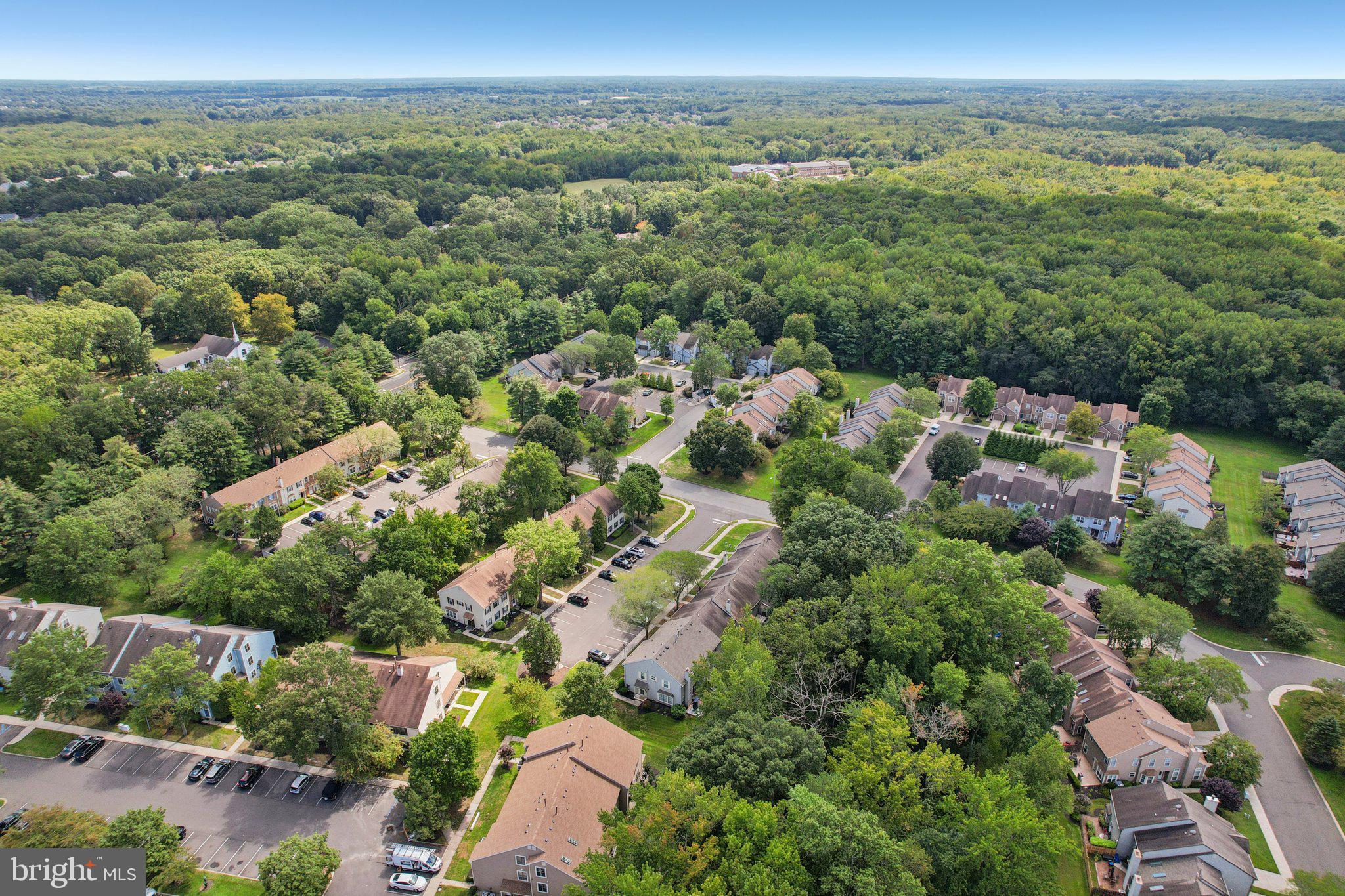 329 Gwynedd Court Mount Laurel, NJ 08054 - Photo 46 of 52 an aerial view of a city with lots of residential buildings