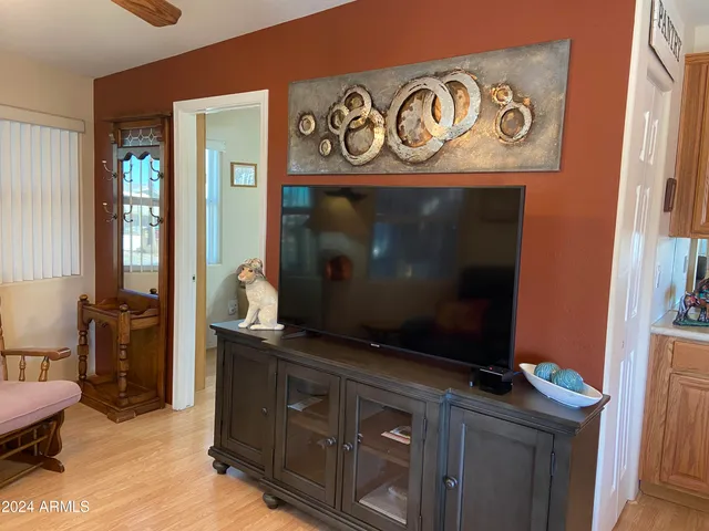 a kitchen with a stove and a microwave