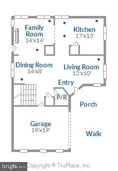 8287 Laurel Heights Loop Lorton, VA 22079 - Photo 48 of 50 Main Level Floor Plan
