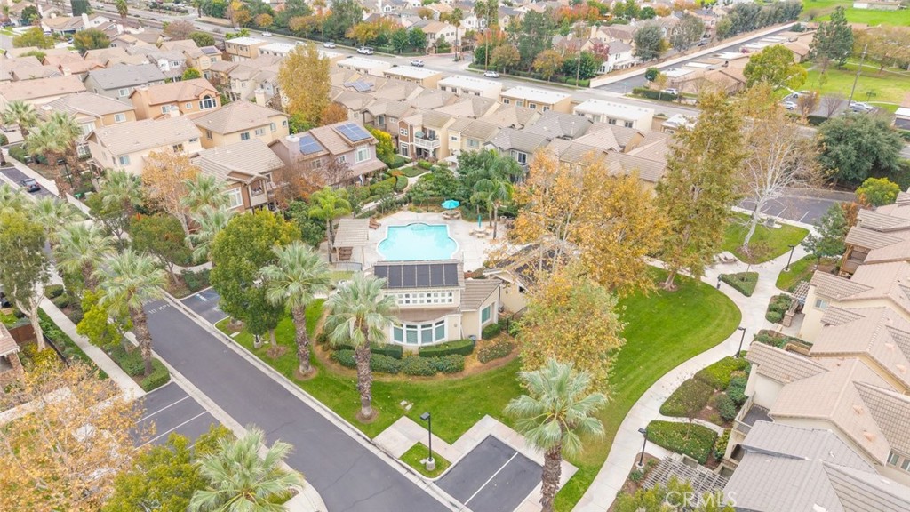 6228 Manzanita Way Riverside, CA 92504 - Photo 34 of 42 a view of swimming pool with a yard and large trees