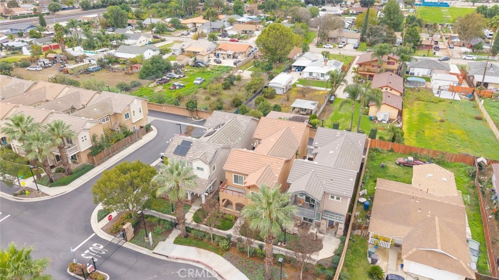 6228 Manzanita Way Riverside, CA 92504 - Photo 38 of 42 an aerial view of a house with a yard basket ball court
