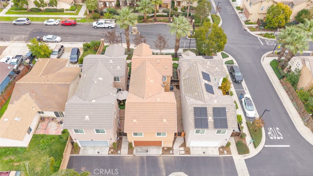6228 Manzanita Way Riverside, CA 92504 - Photo 40 of 42 an aerial view of residential houses with outdoor space