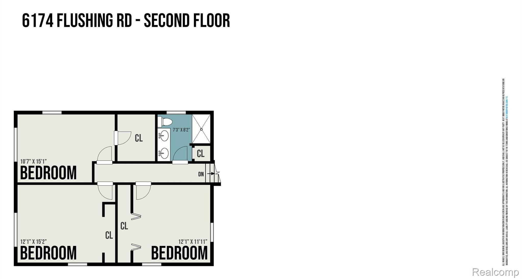6174 Flushing Road Flushing, MI 48433 - Photo 37 of 51 Second Floor.jpg