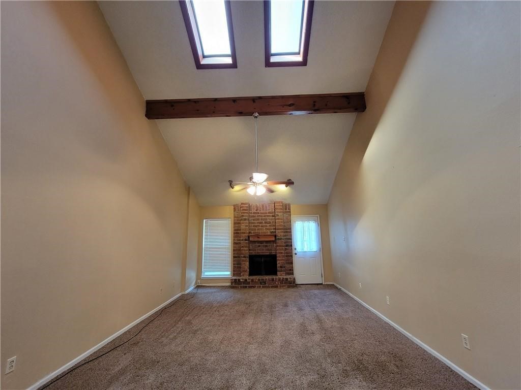 5201 Snowgoose Road Corpus Christi, TX 78413 - Photo 3 of 21 a view of livingroom and fireplace