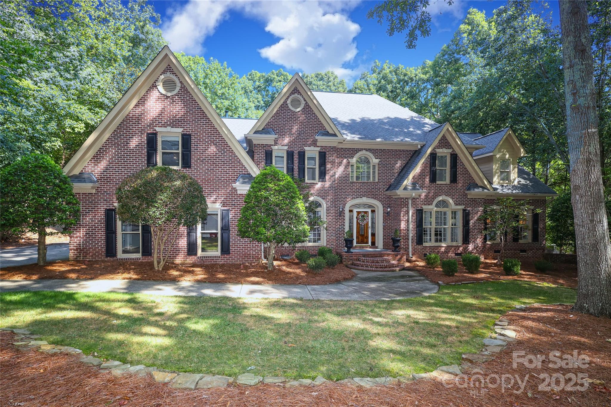 2500 High Ridge Road Charlotte, NC 28270 - Photo 1 of 47 a front view of a house with garden