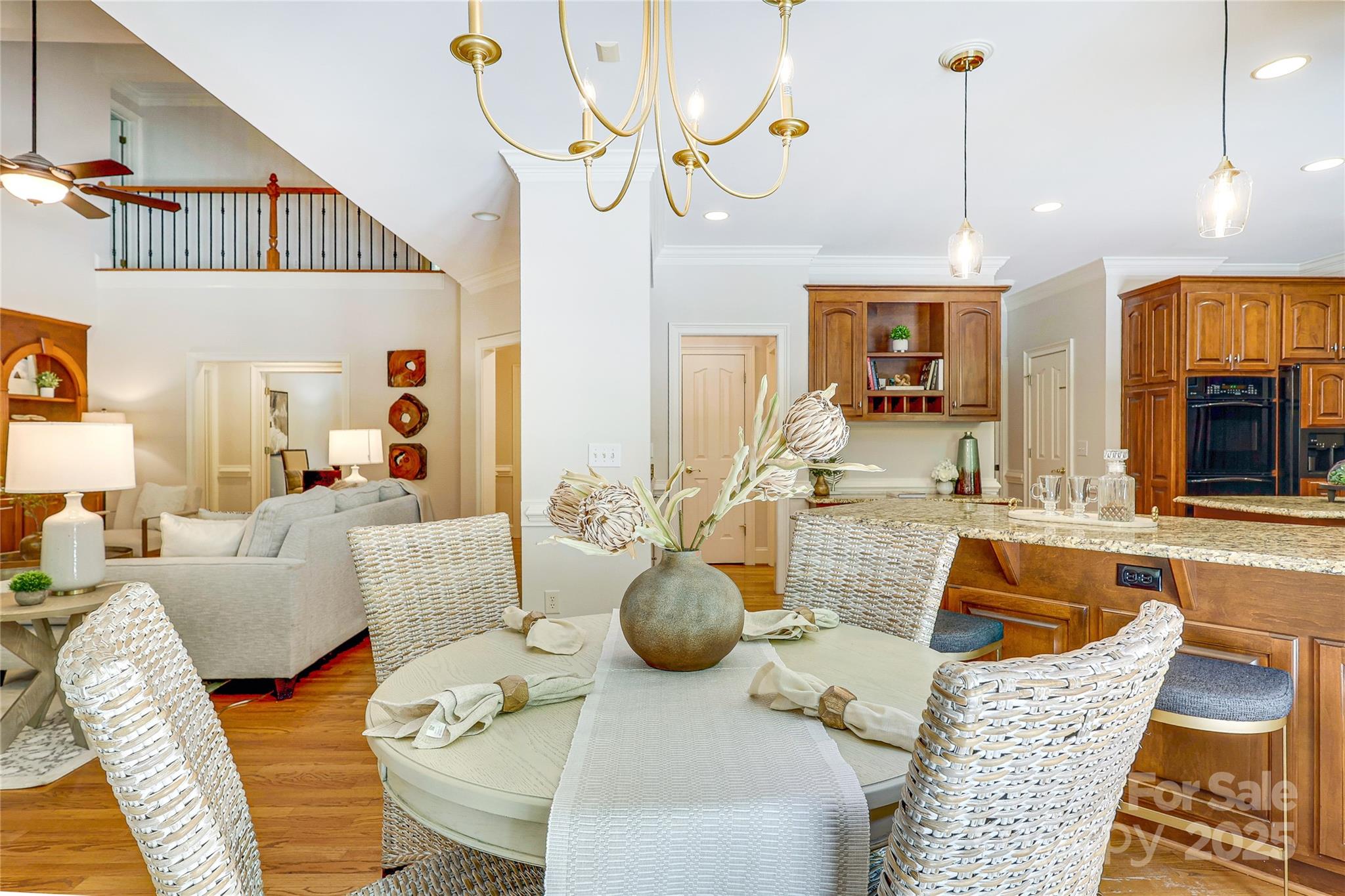 2500 High Ridge Road Charlotte, NC 28270 - Photo 18 of 47 a living room with furniture a rug and white walls